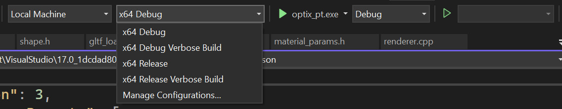 Visual Studio Toolbar Unified